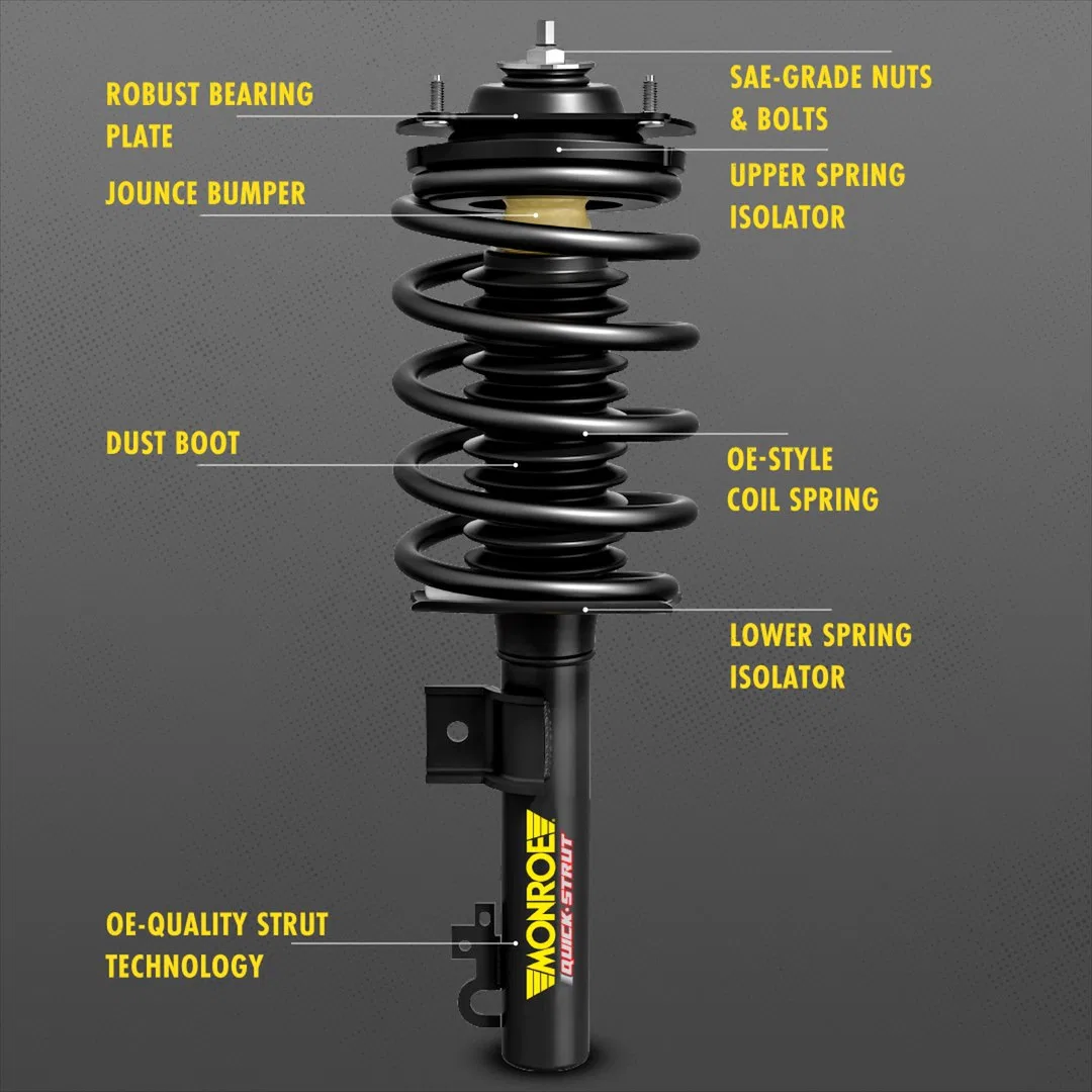 171505 – MONROE SHOCK Shock Absorber, Nitrogen Gas Charged OE Replacement Single - view 2